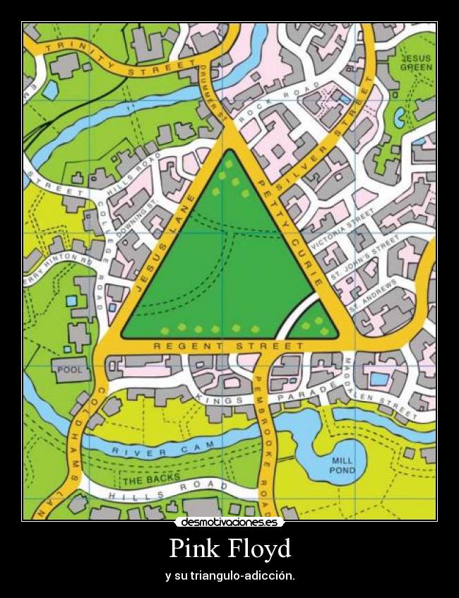 Pink Floyd - y su triangulo-adicción.
