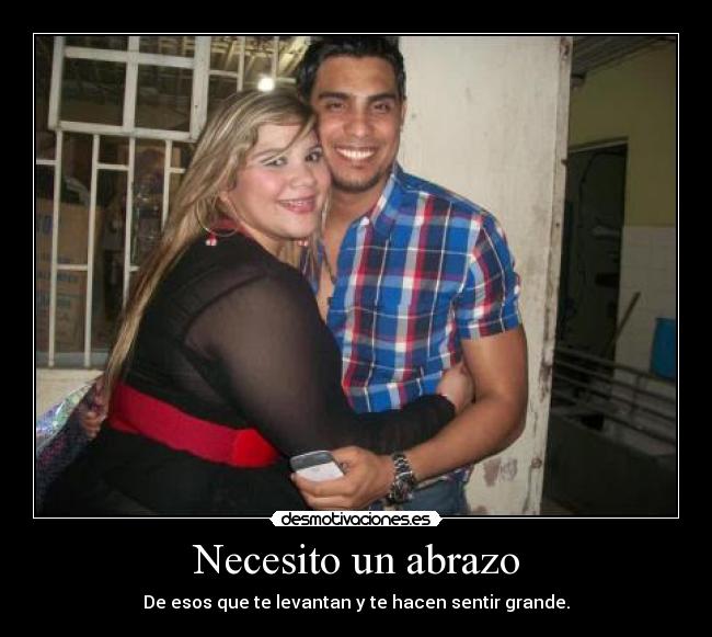 Necesito un abrazo - 