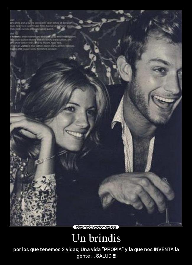 Un brindis -