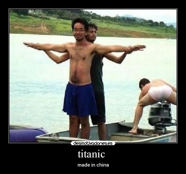 titanic  - made in china