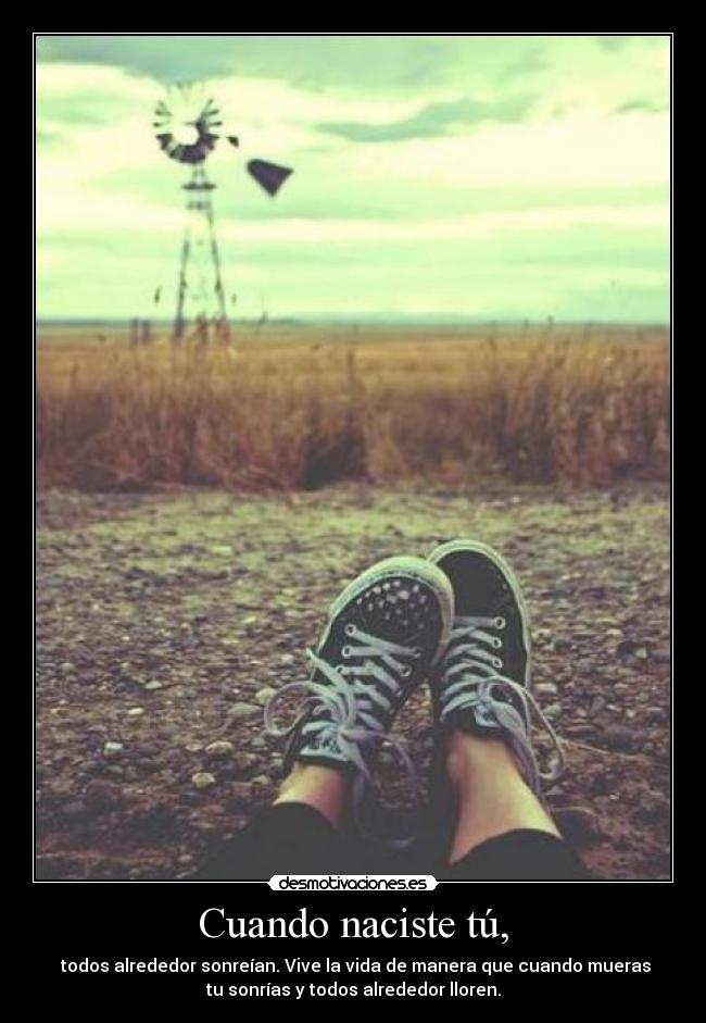 Cuando naciste tú, - 