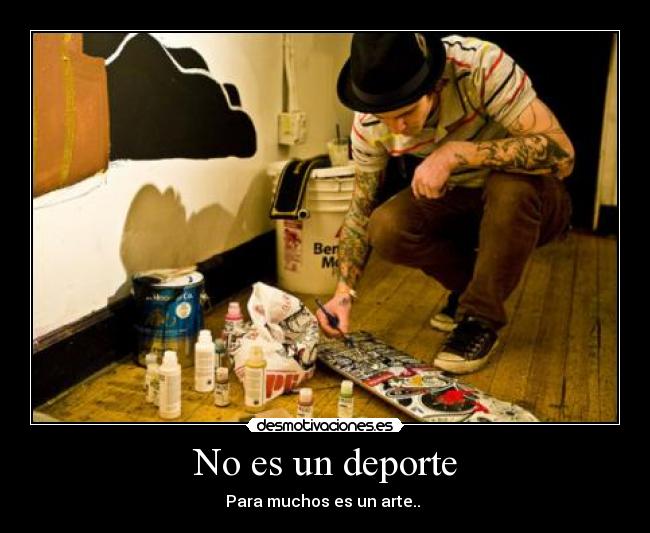 No es un deporte -
