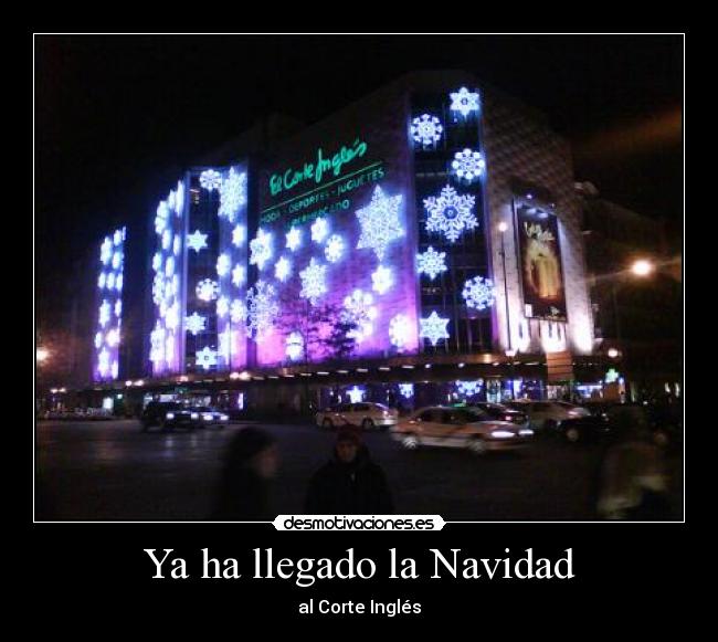 Ya ha llegado la Navidad -