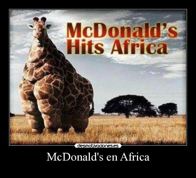 McDonalds en Africa -
