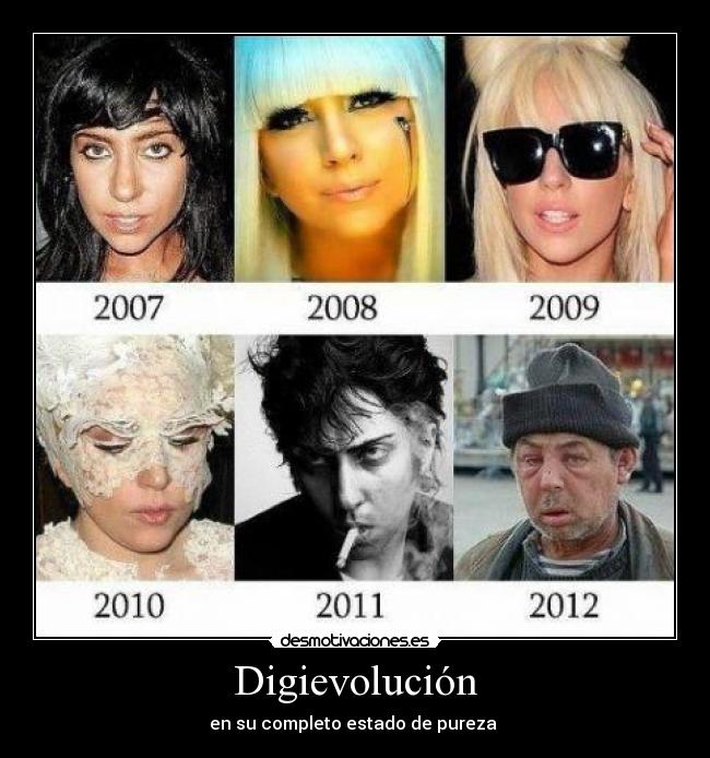 Digievolución - en su completo estado de pureza