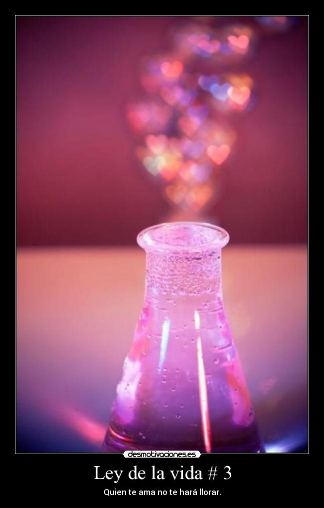 Ley de la vida # 3 -