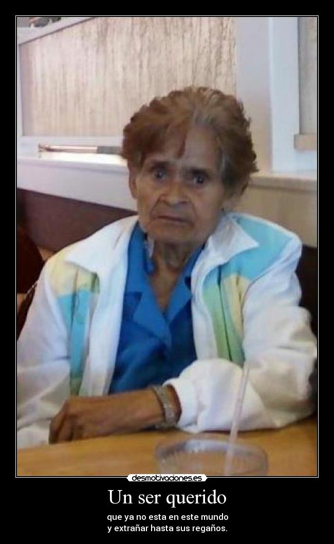 Un ser querido -