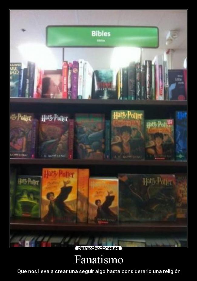 Fanatismo - Que nos lleva a crear una seguir algo hasta considerarlo una religión
