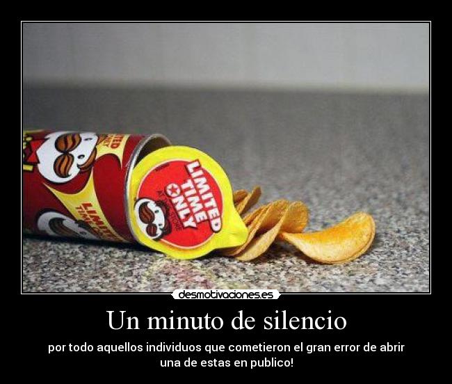 Un minuto de silencio -