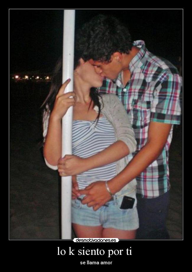 lo k siento por ti - se llama amor