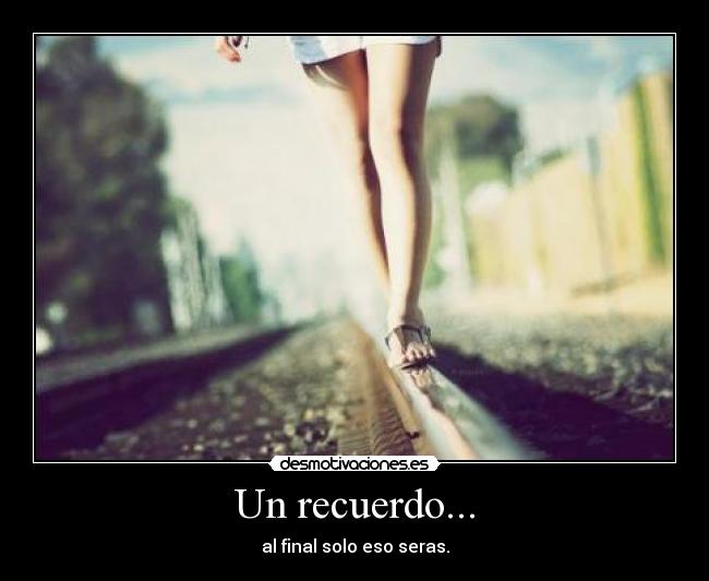 Un recuerdo... -