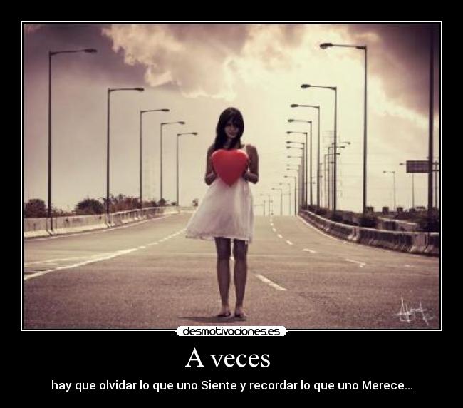 A veces -
