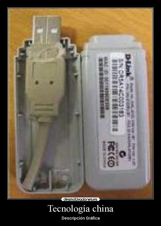 Tecnología china - Descripción Gráfica