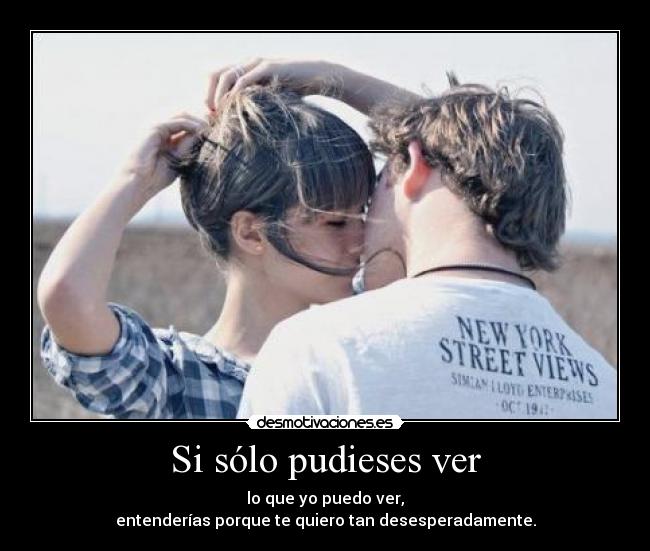 Si sólo pudieses ver -