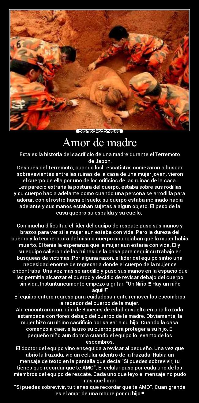 Amor de madre - 
