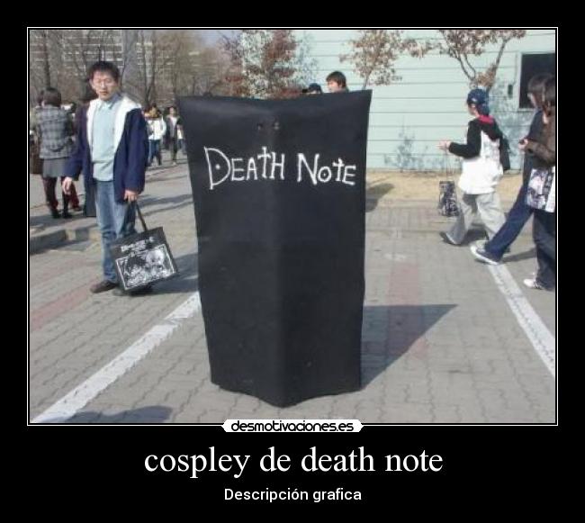 cospley de death note -