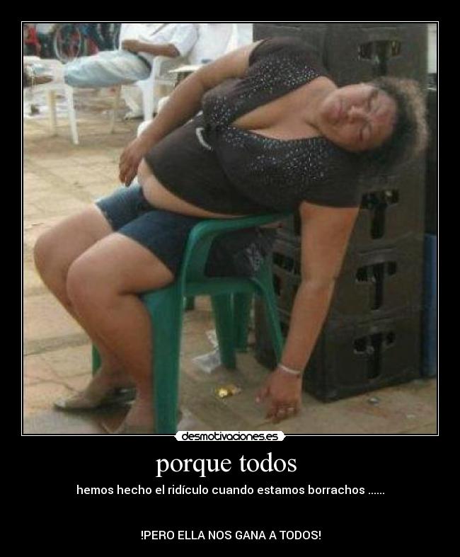 carteles borracho desmotivaciones