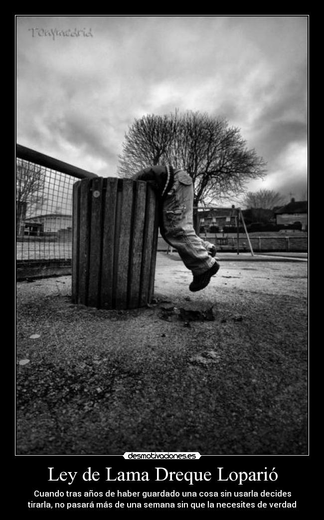 Ley de Lama Dreque Loparió -