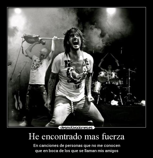 He encontrado mas fuerza - 