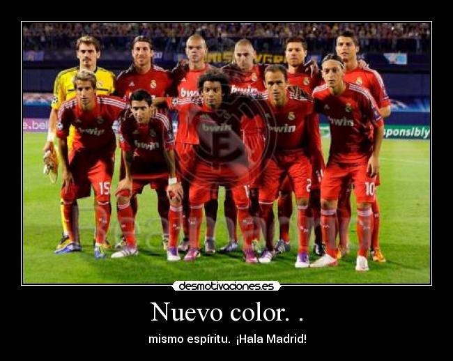 Nuevo color. . -