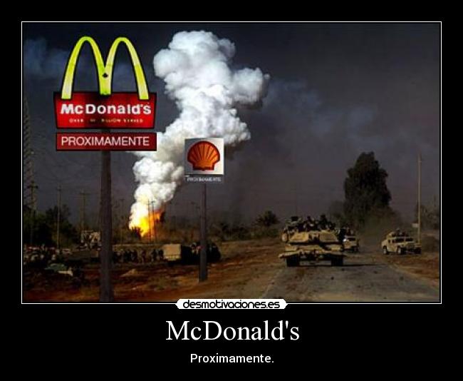 McDonalds - Proximamente.