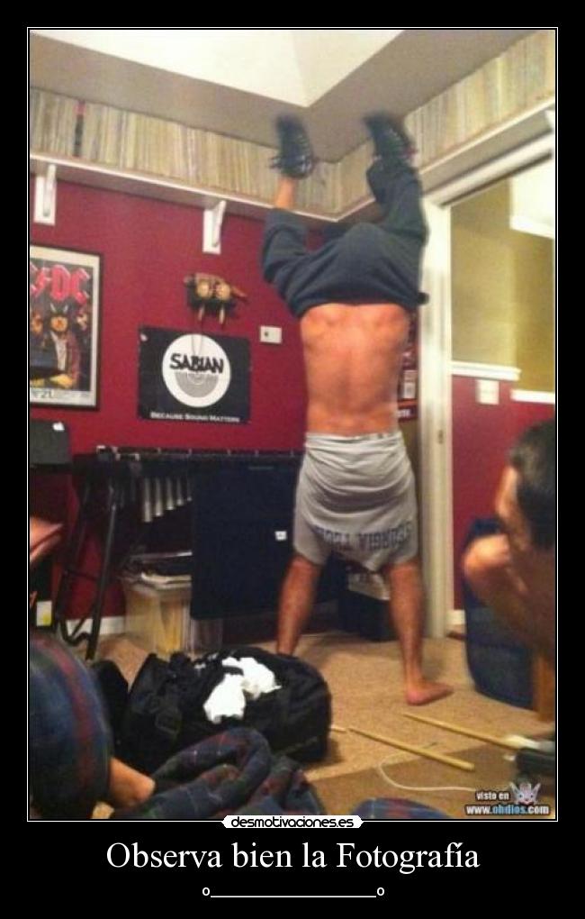 Observa bien la Fotografía -