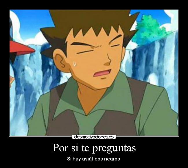 Por si te preguntas - Si hay asiáticos negros