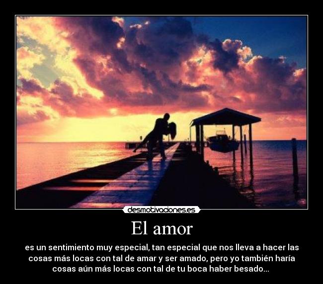El amor -