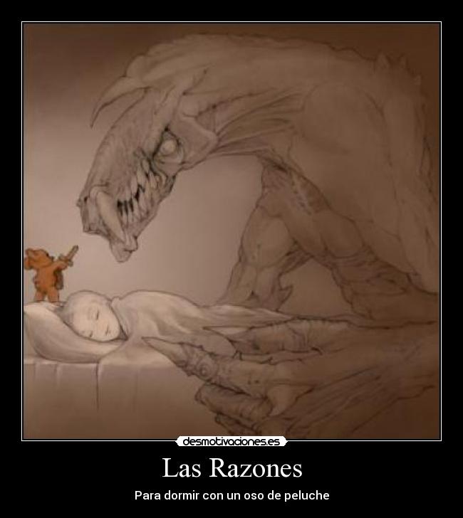 Las Razones - Para dormir con un oso de peluche