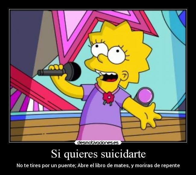 Si quieres suicidarte - 