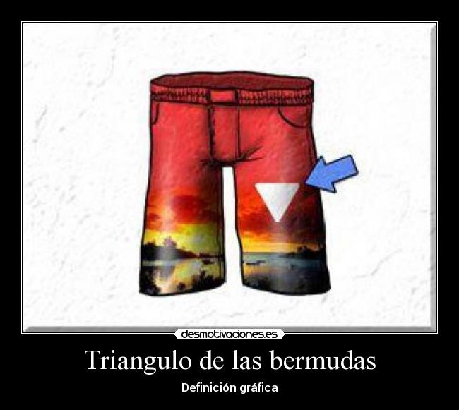 Triangulo de las bermudas - Definición gráfica