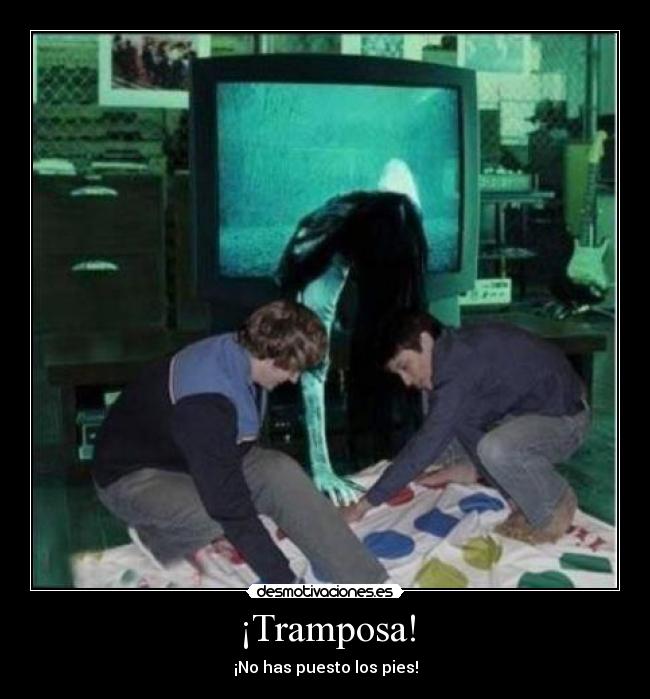 ¡Tramposa! -