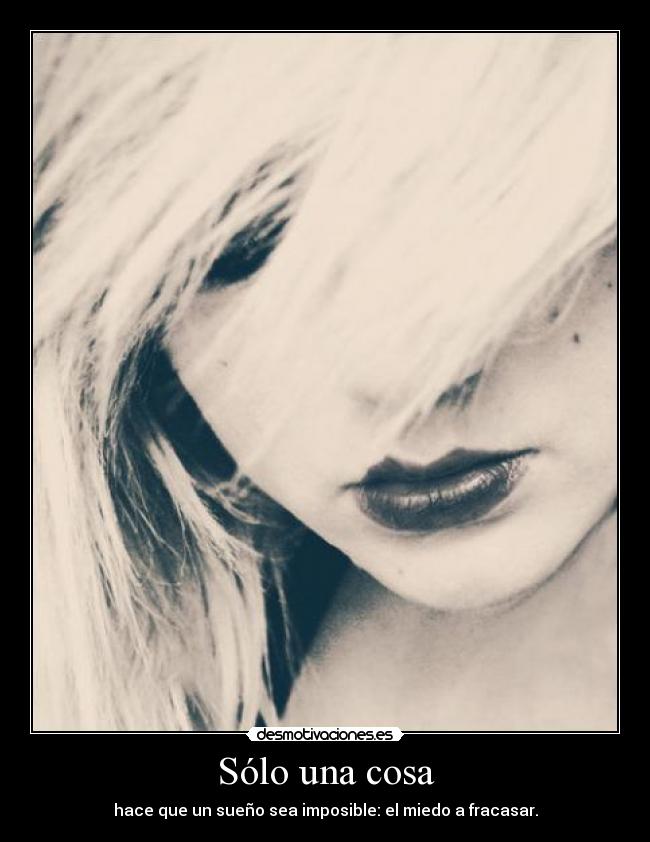 Sólo una cosa - 