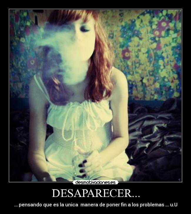 DESAPARECER... -