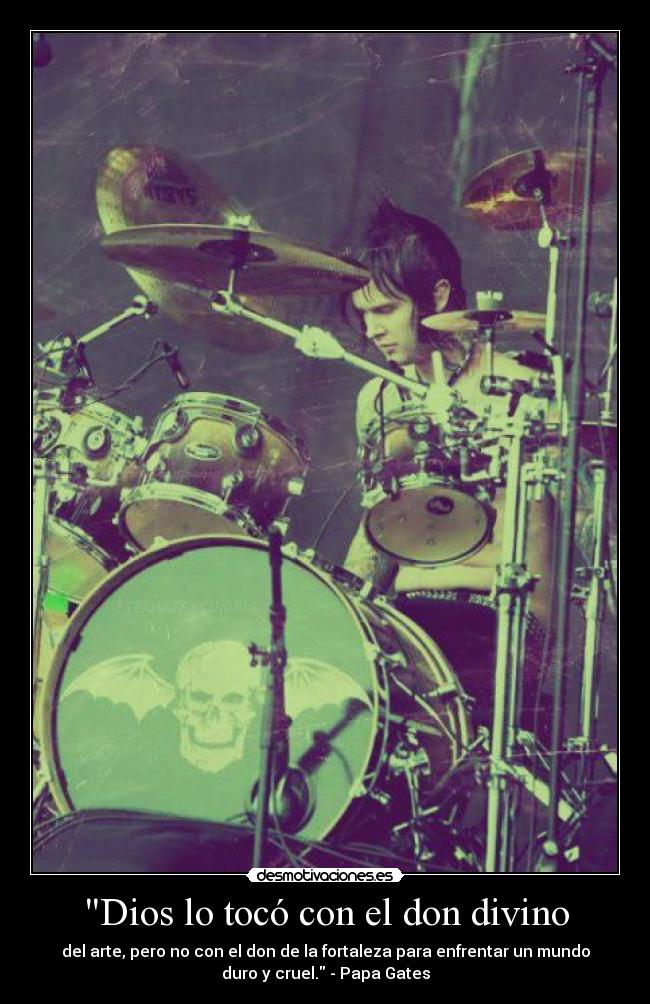 carteles dios avenged sevenfold the rev papa gates desmotivaciones