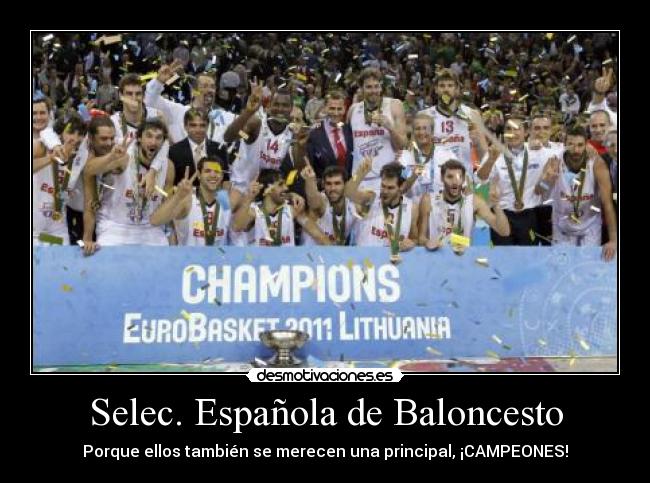 Selec. Española de Baloncesto - 