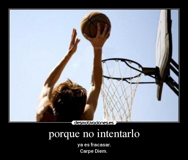 porque no intentarlo -