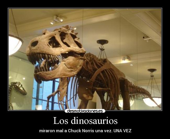Los dinosaurios -