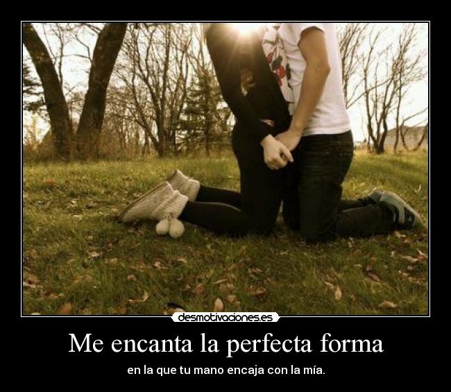 Me encanta la perfecta forma - 