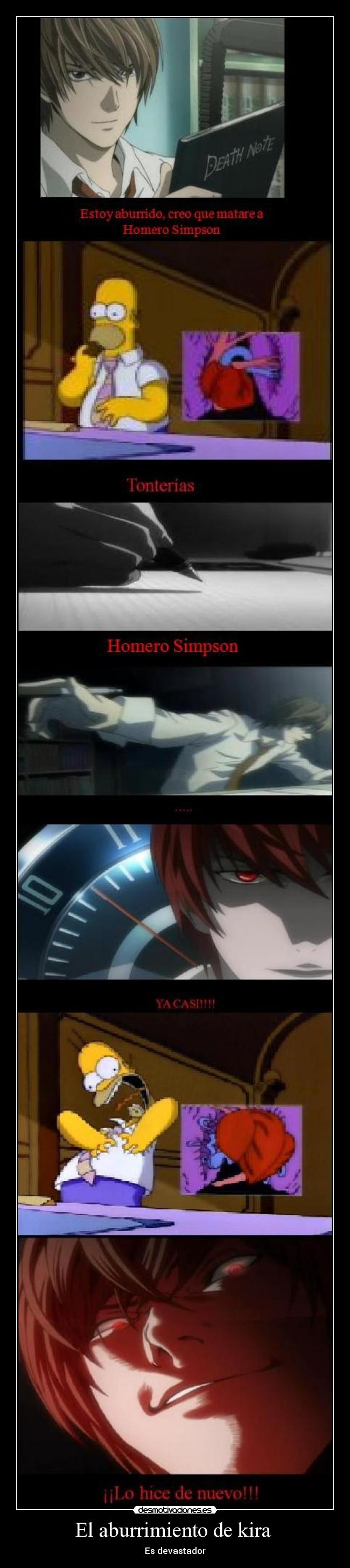 El aburrimiento de kira  - Es devastador