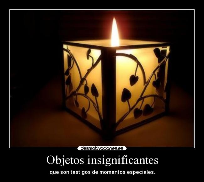 Objetos insignificantes - 