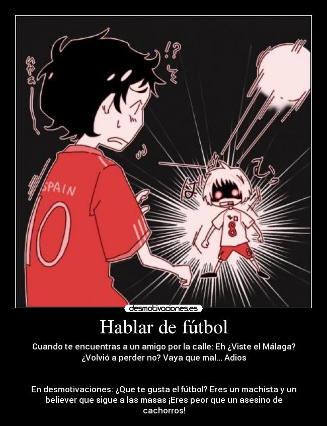 Hablar de fútbol -