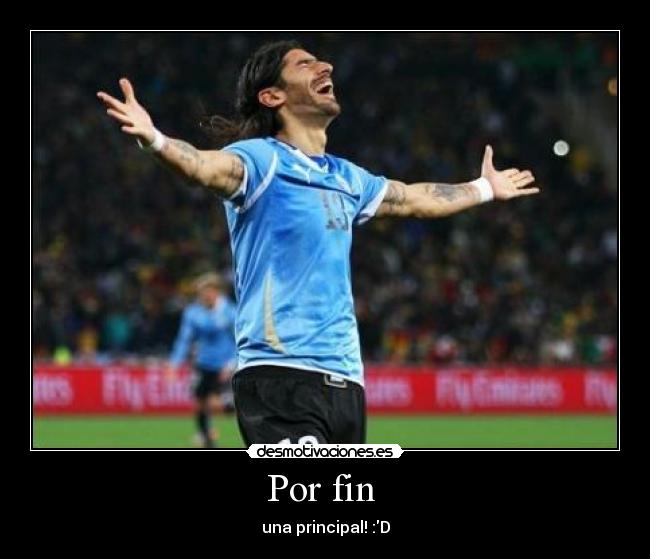 Por fin - una principal! :D