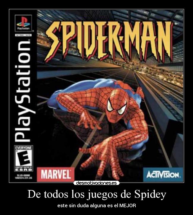 De todos los juegos de Spidey - este sin duda alguna es el MEJOR