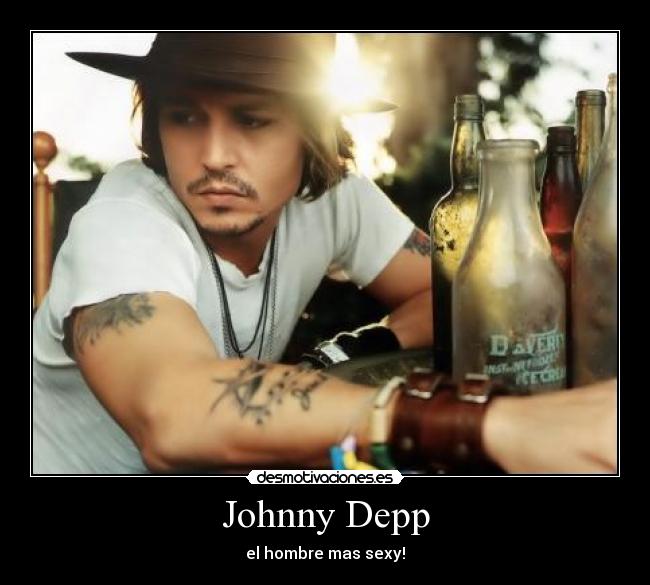 Johnny Depp - el hombre mas sexy!