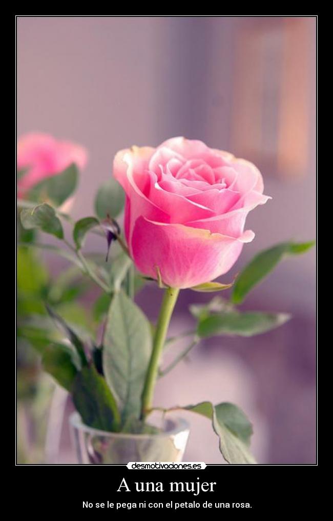 A una mujer -