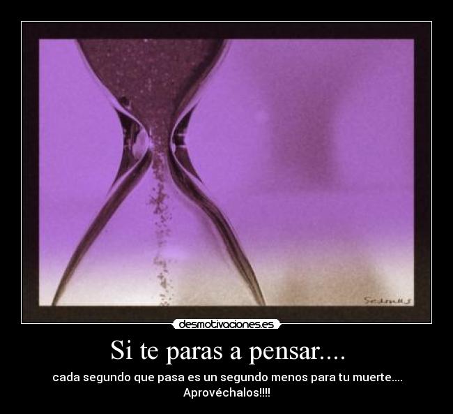 Si te paras a pensar.... - 