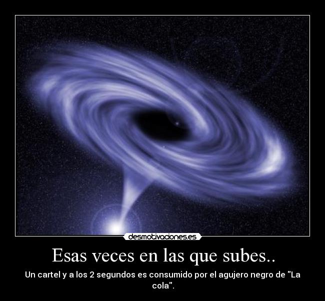 Esas veces en las que subes.. -