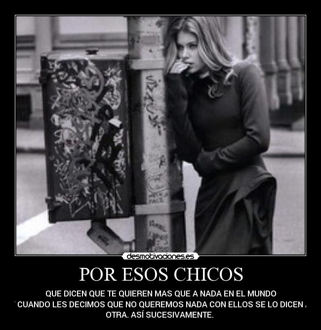 POR ESOS CHICOS - 