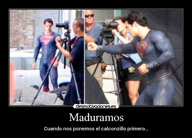 Maduramos - Cuando nos ponemos el calconzillo primero...